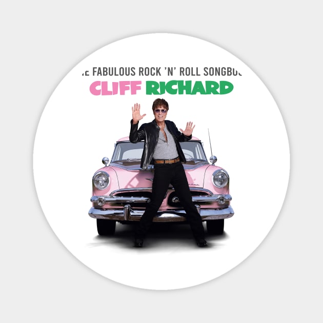 cliff richard the fabulous rock & roll songbook Magnet by asheribtllo